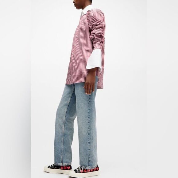 comme des garçon play x converse chuck 70 multi heart black sneakers W8.5/M6.5 - Picture 14 of 16